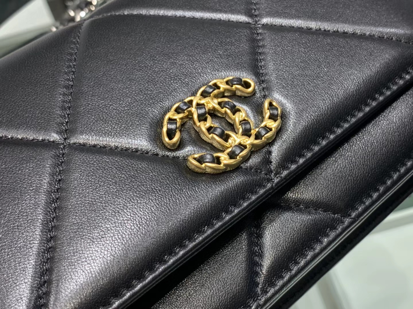 Chanel（香奈儿）19 woc 手袋 链子晚宴包 黑色